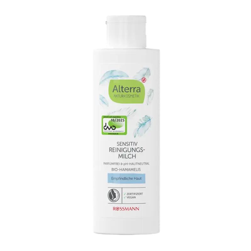 Alterra Naturkosmetik Čisticí pleťové mléko, 200 ml