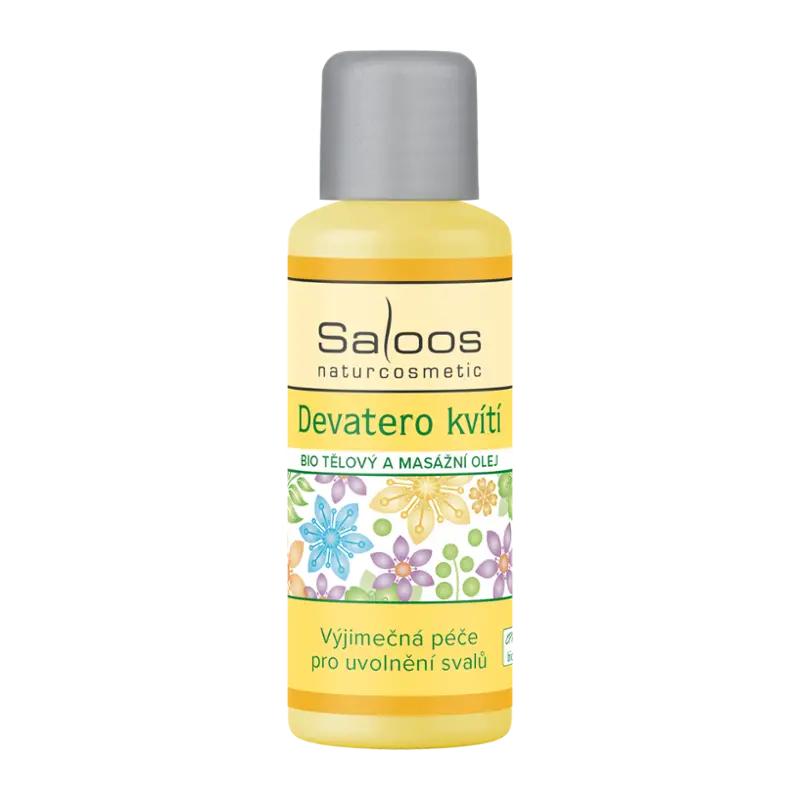 Saloos BIO Tělový a masážní olej Devatero kvítí, 50 ml ROSSMANN