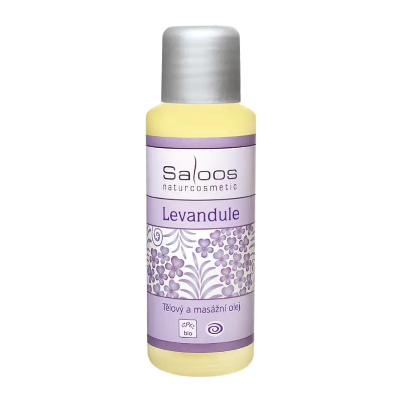Saloos BIO Masážní olej Levandule, 50 ml ROSSMANN