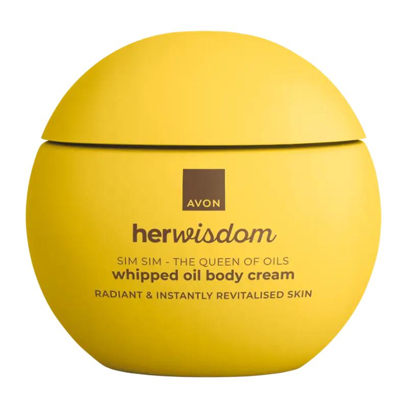 AVON  Nadýchaný rozjasňující tělový krém Her Wisdom Sim Sim, 180 ml ROSSMANN