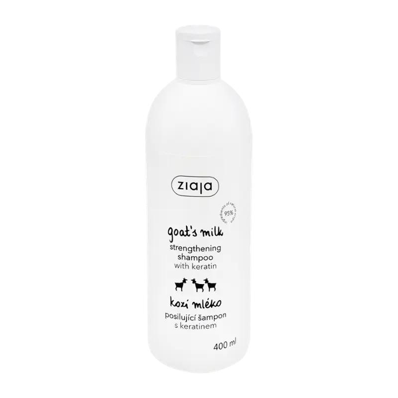 Ziaja Šampon Kozí mléko s keratinem, 400 ml ROSSMANN