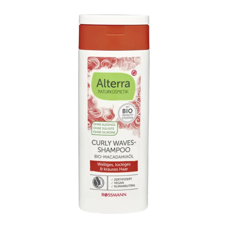 Alterra Naturkosmetik Šampon na kudrnaté vlasy Curly Waves, 200 ml ROSSMANN