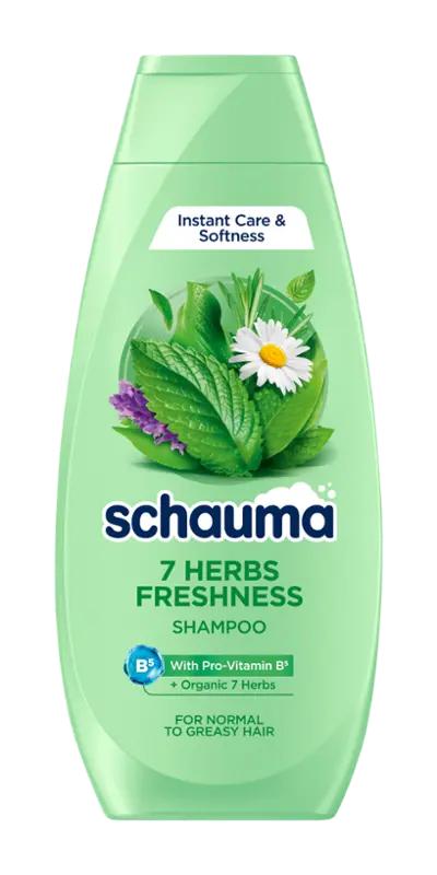 Schauma Šampon 7 Herbs Freshness, 400 ml ROSSMANN