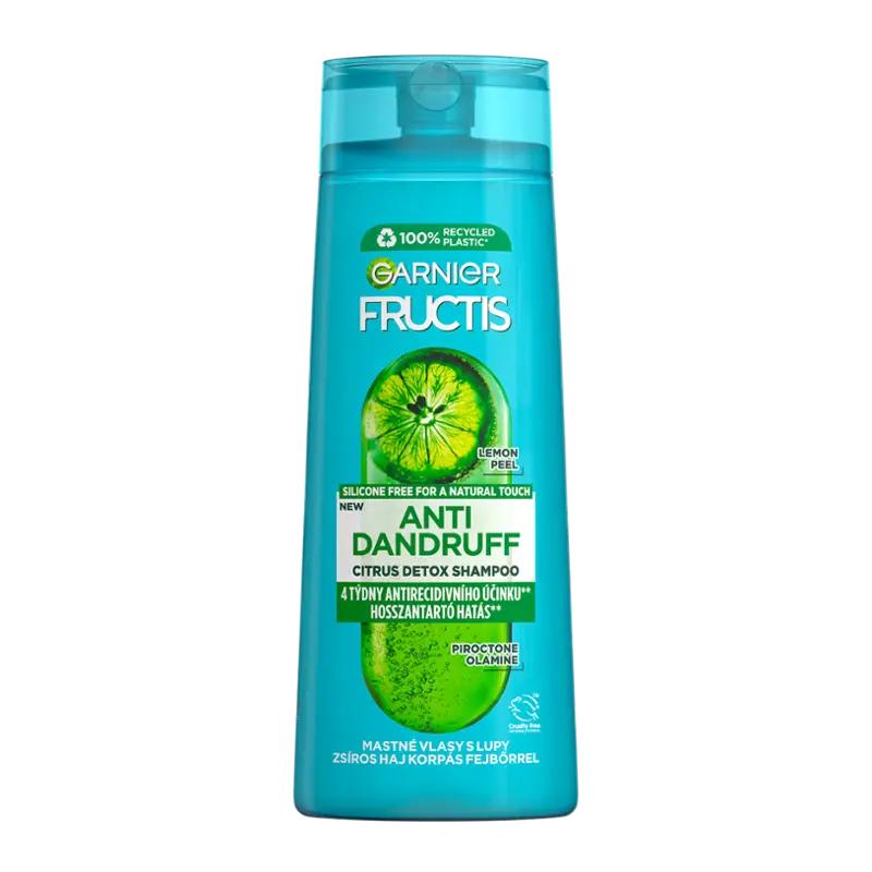 Fructis Šampon Antidandruff pro mastné vlasy s lupy Citrus Detox, 250 ml ROSSMANN