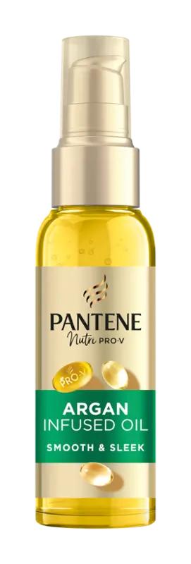 Pantene Olej na vlasy Argan Pro-V Smooth & Sleek, 100 ml