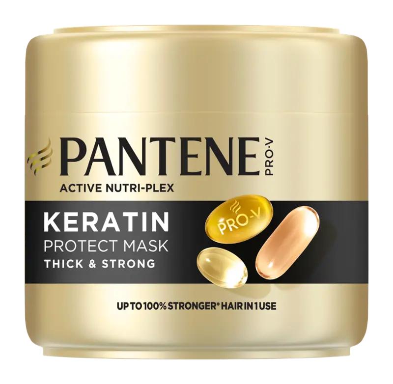 Pantene Maska na vlasy Thick & Strong Keratin Protect, 300 ml ROSSMANN