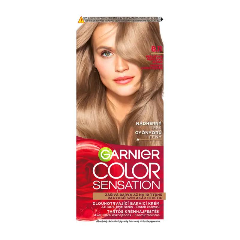 Garnier Barva na vlasy Color Sensation 8.11 perleťově popelavá blond, 1 ks ROSSMANN