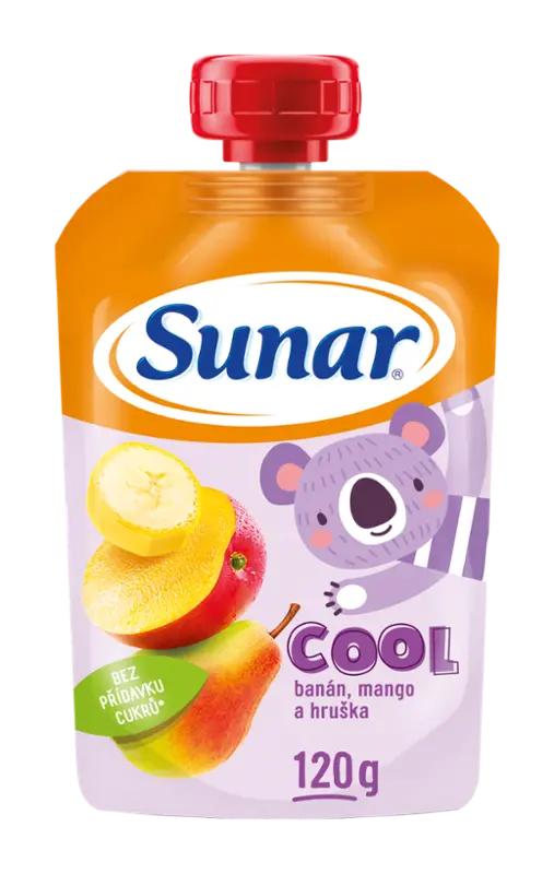Sunar Ovocná kapsička Cool hruška, mango a banán, 120 g ROSSMANN