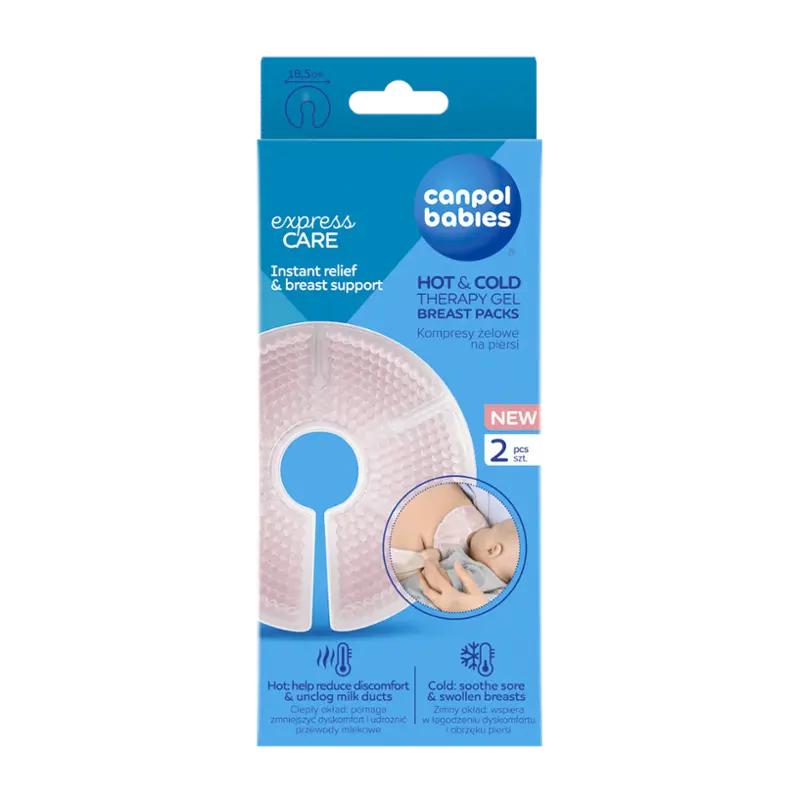 Canpol babies Gelový obklad na prsa Hot & Cold, 2 ks ROSSMANN