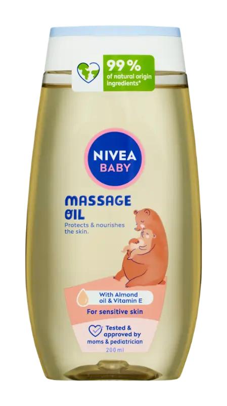 NIVEA Baby Masážní olej, 200 ml