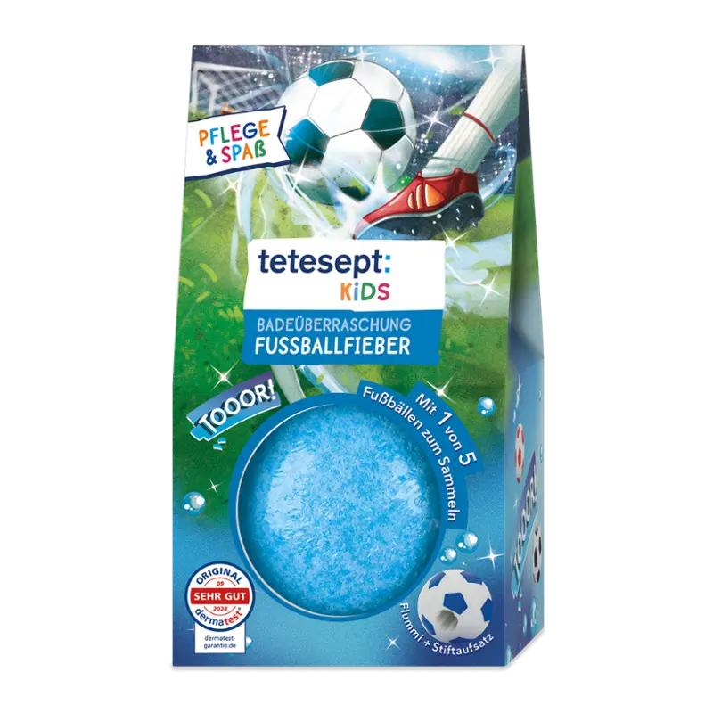 tetesept Dětská bomba do koupele Fotbalová horečka, 140 g