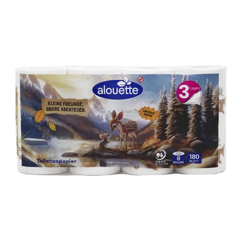 Alouette Toaletní papír parfémovaný 3vrstvý, 187.2 m ROSSMANN