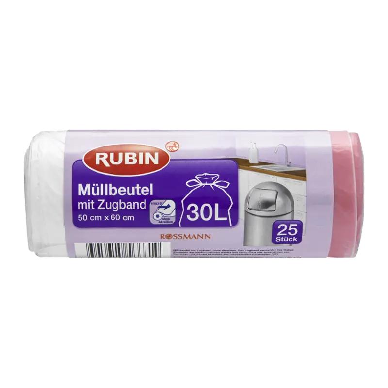 RUBIN Pytle na odpadky zatahovací 30 l, 25 ks
