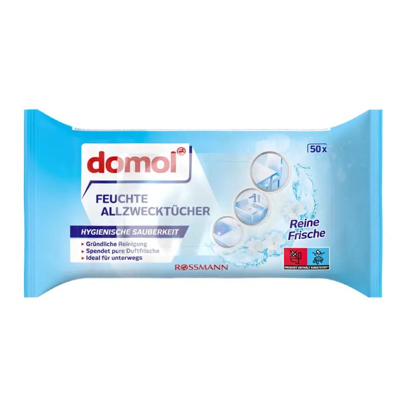 Domol Vlhčené čisticí ubrousky se svěží vůní, 50 ks ROSSMANN