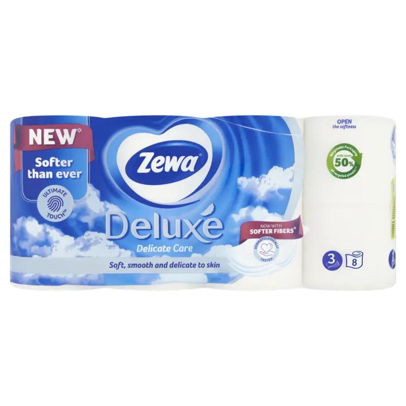 Zewa Toaletní papír Deluxe Delicate Care 3vrstvý, 154.4 m