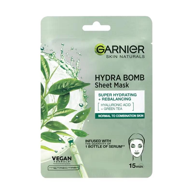 Garnier Hydratační pleťová maska se zeleným čajem, 1 ks ROSSMANN