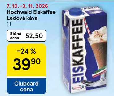 Hochwald Eiskaffee Ledová káva, 1 l 