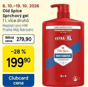 Old Spice Sprchový gel, 1 l Tesco