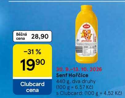 Senf Hořčice, 440 g