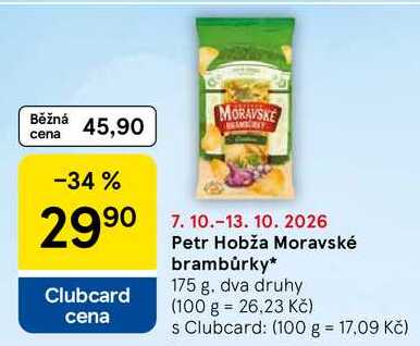 Petr Hobža Moravské brambůrky, 175 g