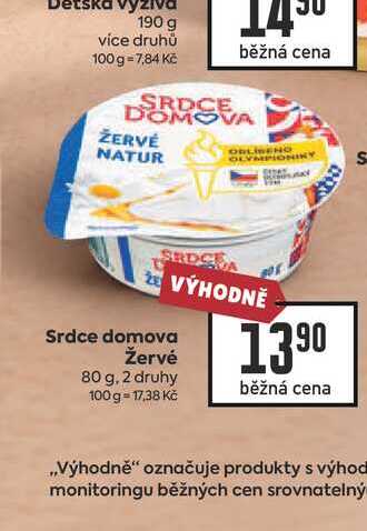 Srdce domova Žervé 80 g