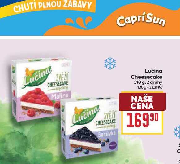 Lučina Cheesecake 510 g