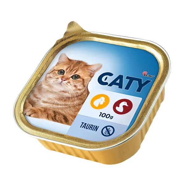 Caty Paštika pro kočky kuřecí & kachní