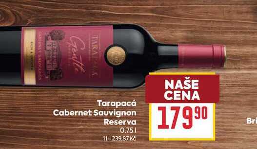 Tarapacá Cabernet Sauvignon Reserva 0,75l 