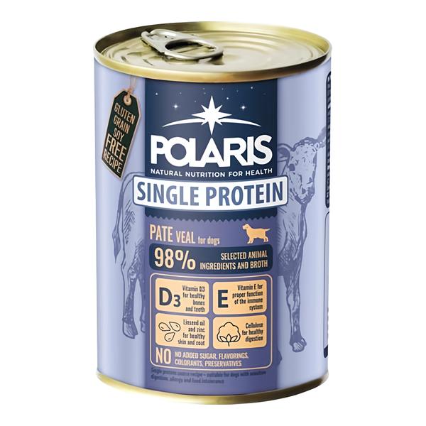 Polaris Single Protein Paté konzerva pro psy telecí