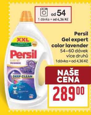 Persil Gel expert color lavender 54-60 dávek