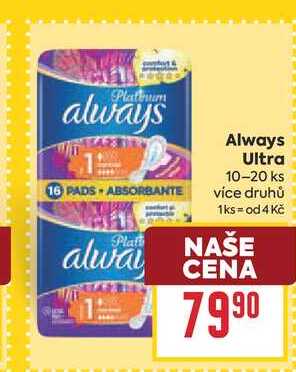 Always Ultra 10-20 ks BILLA