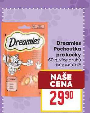 Dreamies Pochoutka pro kočky 60 g