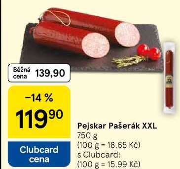 Pejskar Pašerák XXL, 750 g
