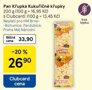 Pan Křupka Kukuřičné křupky, 200 g