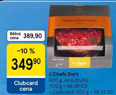 L'Chefs Dort, 600 g, více druhů  
