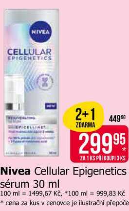 Nivea Cellular Epigenetics sérum 30 ml