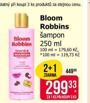 Bloom Robbins šampon 250 ml Teta drogerie