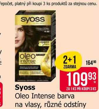 Syoss Oleo Intense barva na vlasy