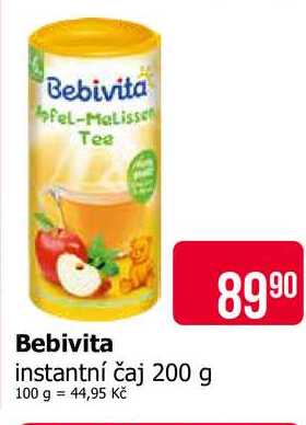 Bebivita instantní čaj 200 g Teta drogerie
