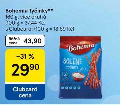 Bohemia Tyčinky, 160 g