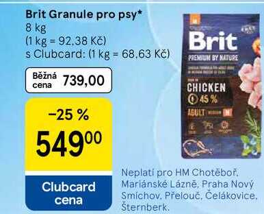 Brit Granule pro psy, 8 kg 