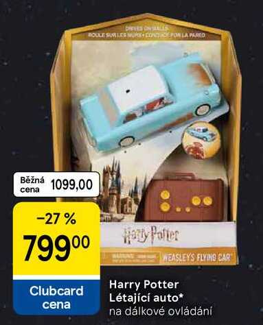 Harry Potter Létající auto, na dálkové ovládání Tesco