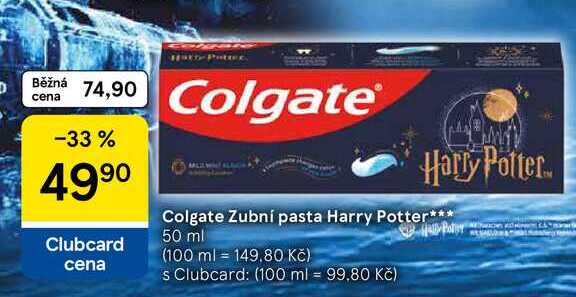 Colgate Zubní pasta Harry Potter, 50 ml Tesco
