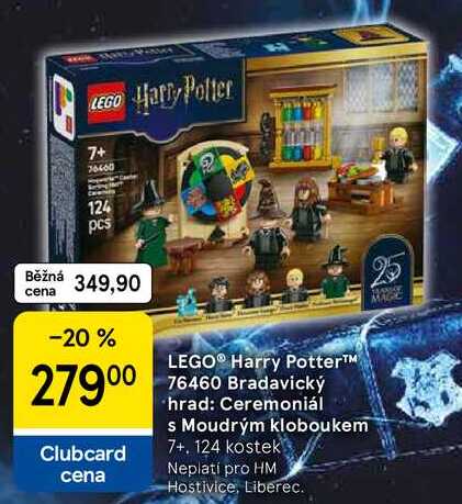 LEGO® Harry Potter™ 76460 Bradavický hrad: Ceremoniál s Moudrým kloboukem 7+, 124 kostek Tesco