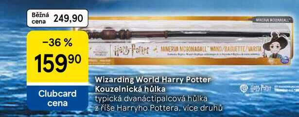 Wizarding World Harry Potter Kouzelnická hůlka, typická dvanáctipalcová hůlka z říše Harryho Pottera Tesco