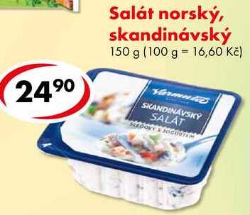 Salát norský, skandinávský, 150 g