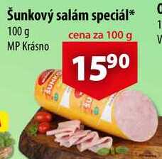 Šunkový salám speciál, 100 g    