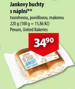 Jankovy buchty s náplní, 220 g    