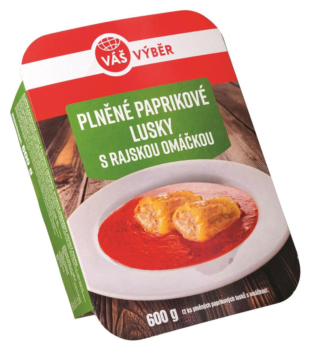 VÁŠ VÝBĚR Paprikové lusky, 600 g