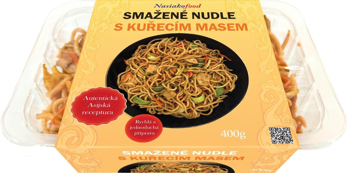 Nasiako nudle s kuřecím masem, 400 g